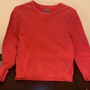 J Crew Knit Goods Crewneck Sweatshirt Salmon Color Mens Size M